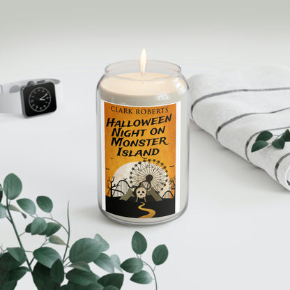 Halloween Night On Monster Island - Scented Candle