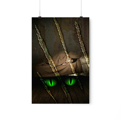 There's Something Under My Bed - Matte Poster