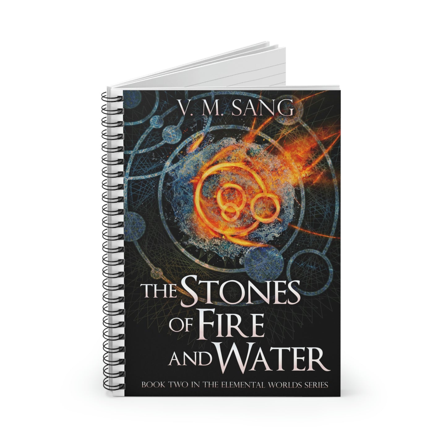 The Stones of Fire and Water - Spiral Notebook