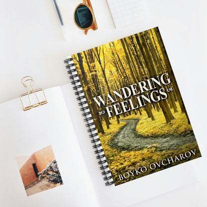 Wandering Feelings - Spiral Notebook