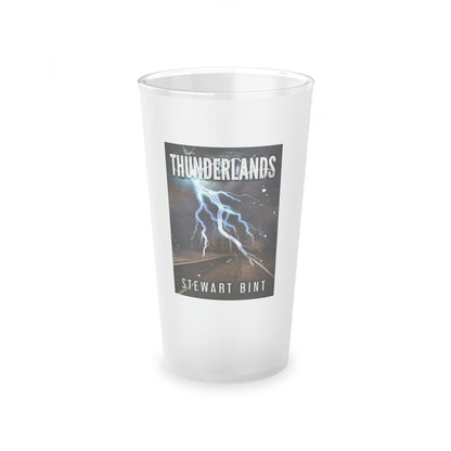 Thunderlands - Frosted Pint Glass
