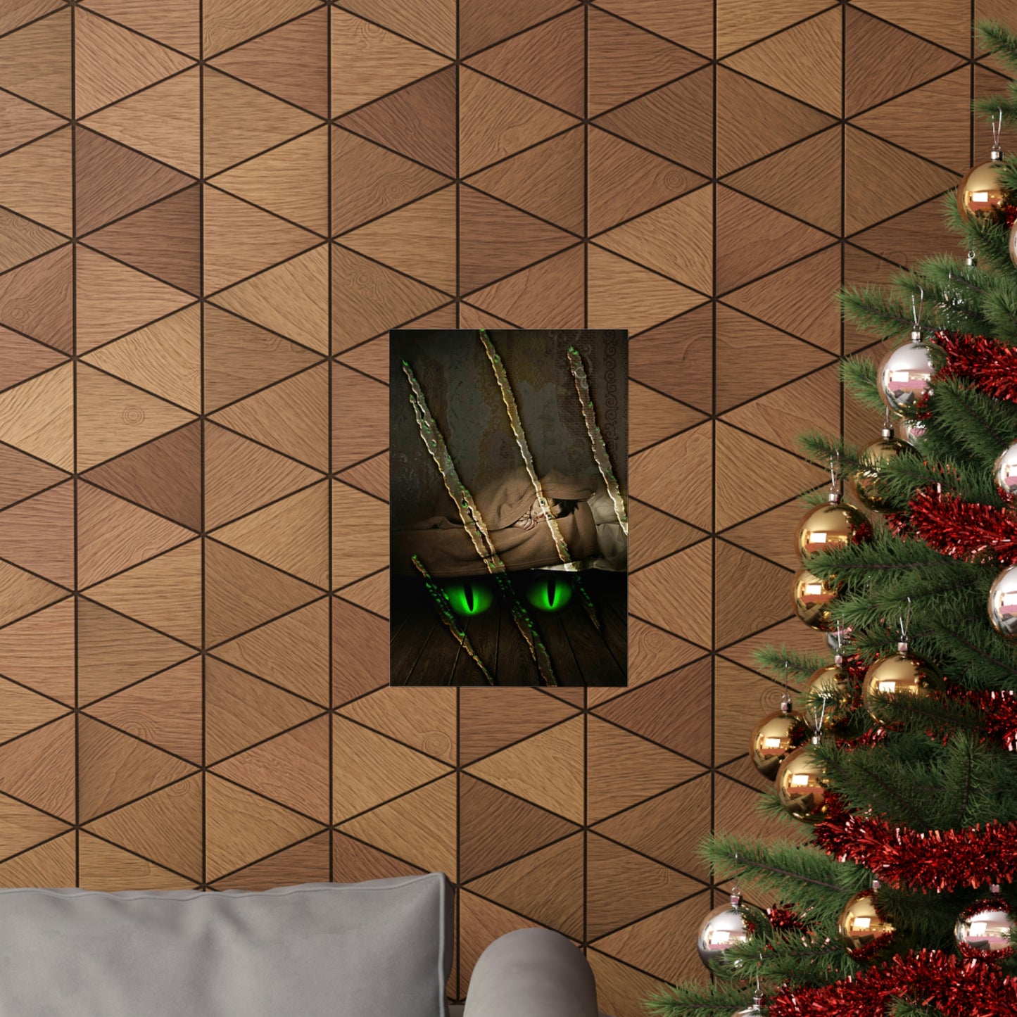 There's Something Under My Bed - Matte Poster