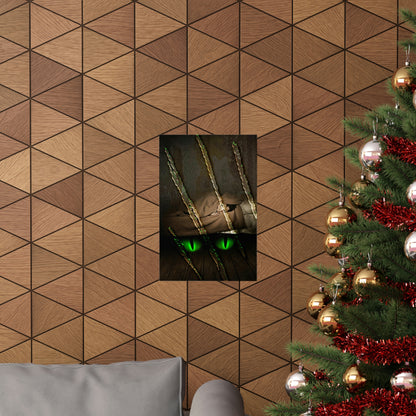 There's Something Under My Bed - Matte Poster