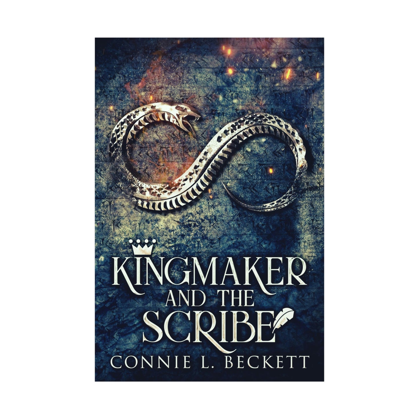 Kingmaker And The Scribe - Rolled Poster
