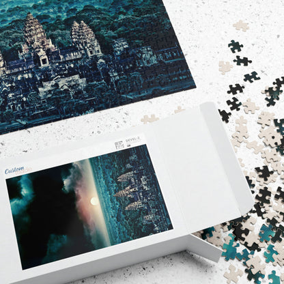 Sunrise Over Angkor Wat - 1000 Piece Jigsaw Puzzle