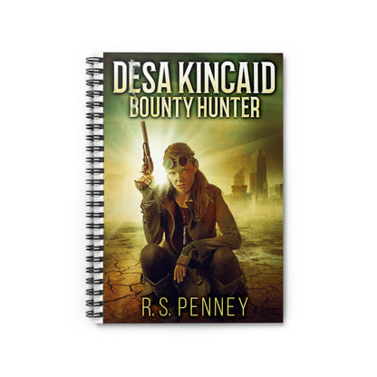 Desa Kincaid - Bounty Hunter - Spiral Notebook