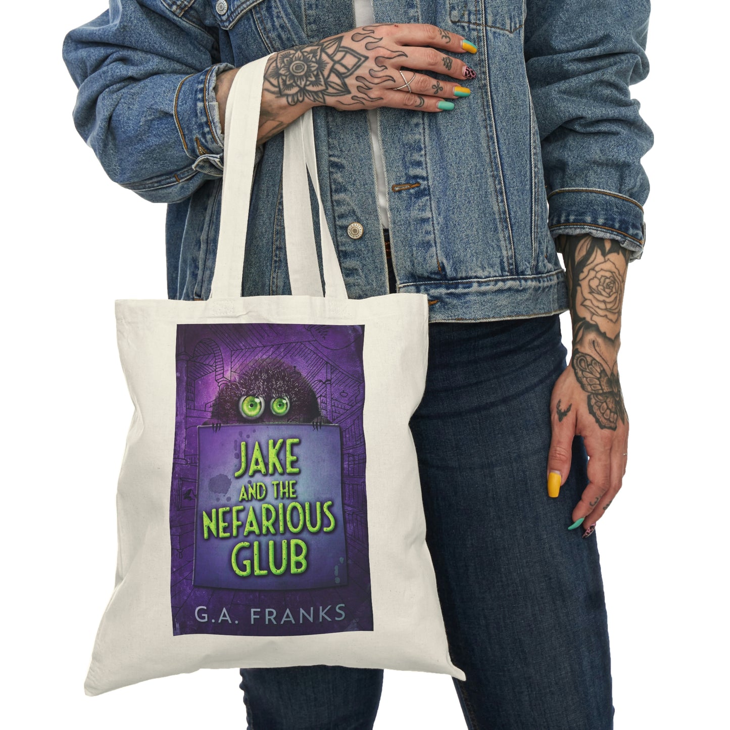 Jake and the Nefarious Glub - Natural Tote Bag