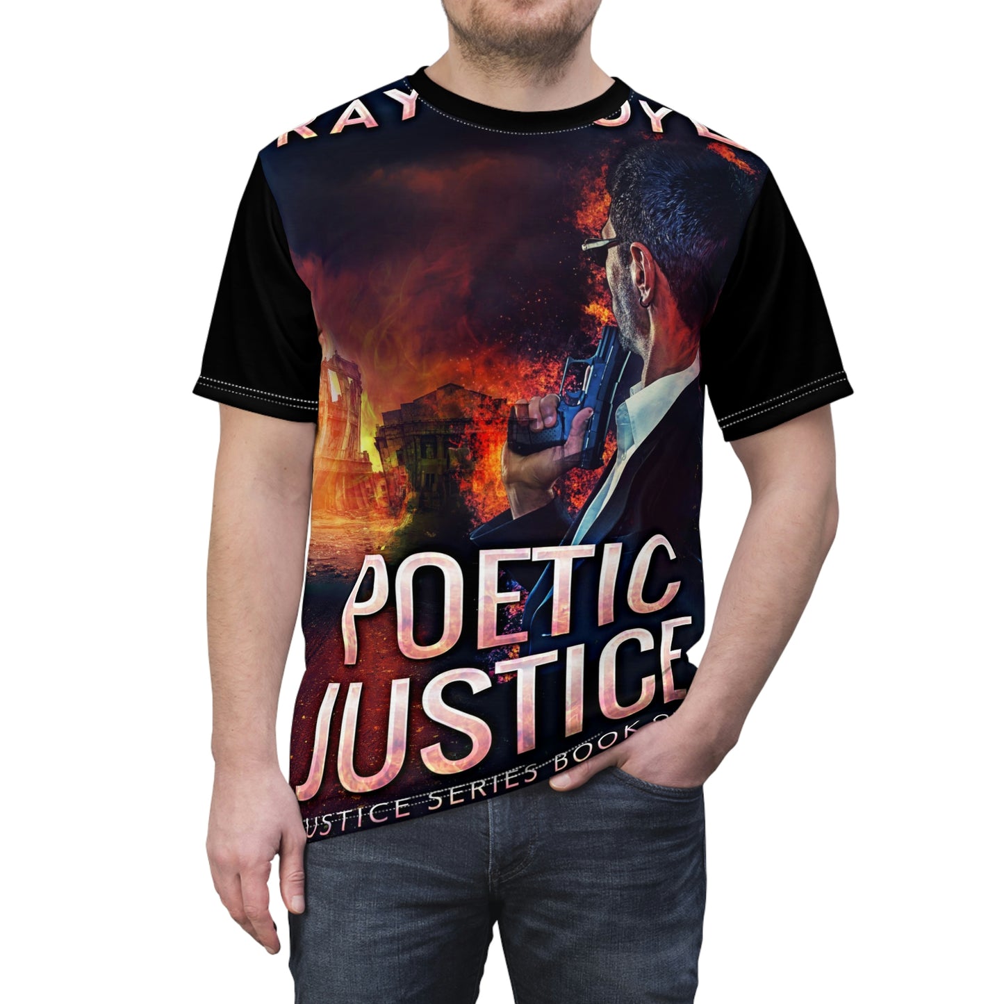 Poetic Justice - Unisex All-Over Print Cut & Sew T-Shirt