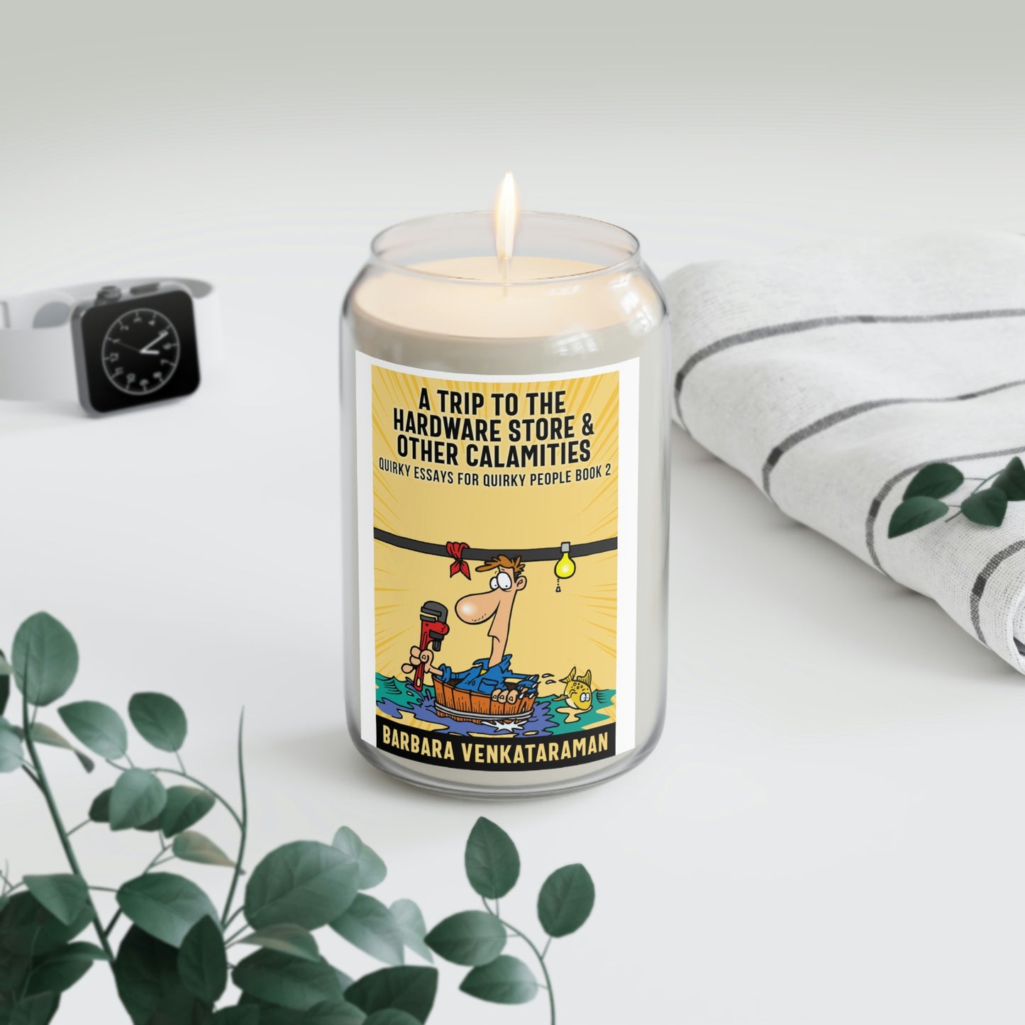 A Trip to the Hardware Store & Other Calamities - Scented Candle