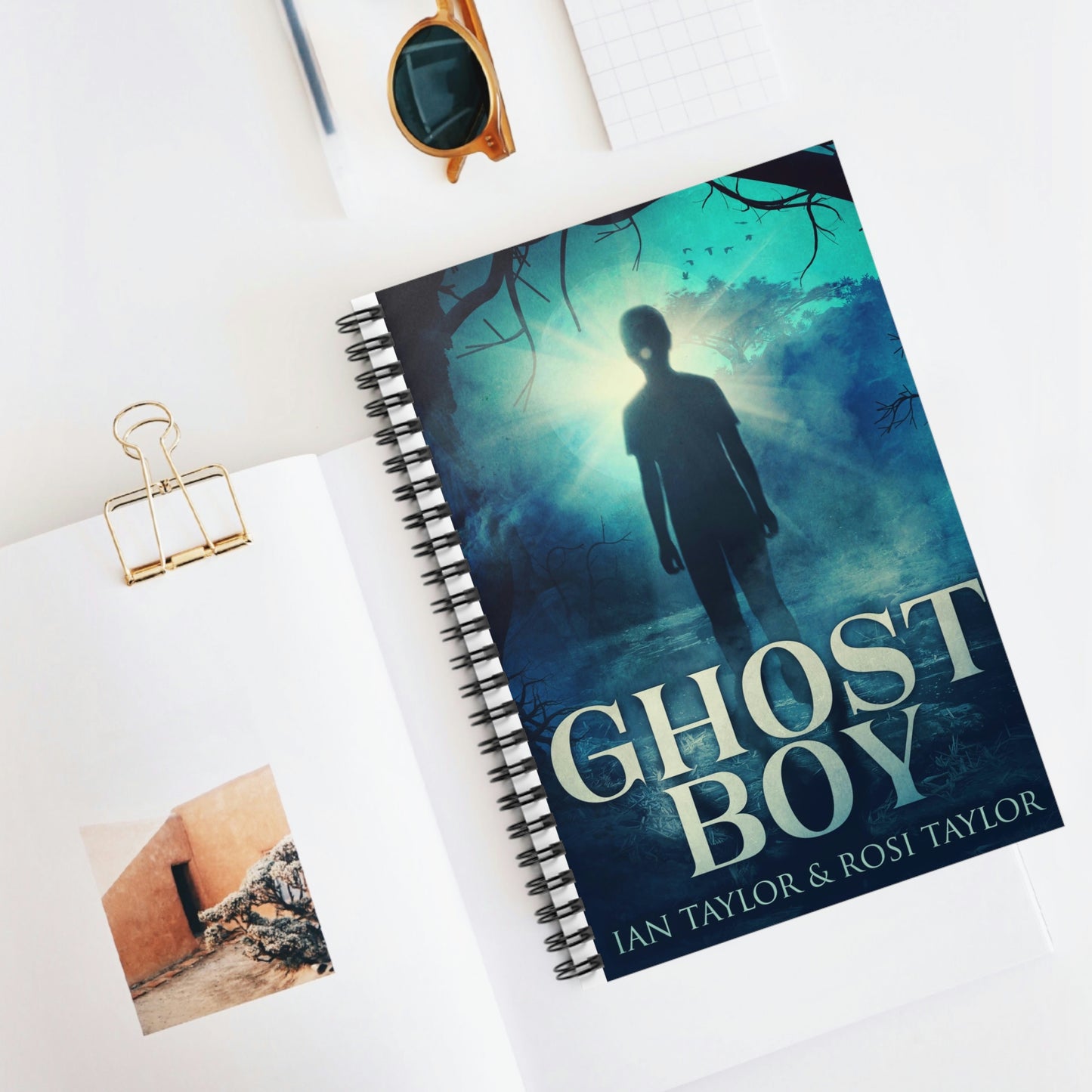 Ghost Boy - Spiral Notebook