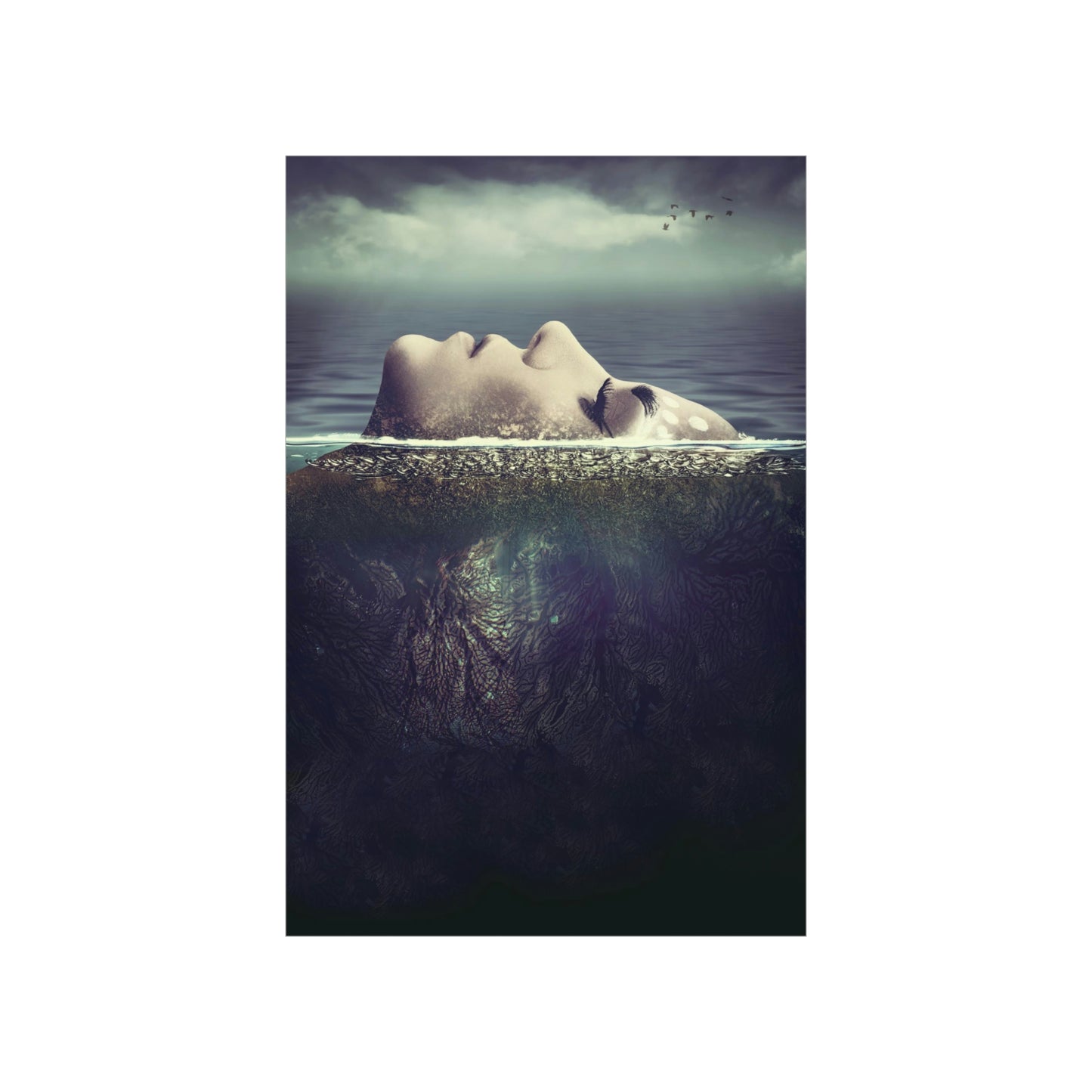 Floating - Matte Poster