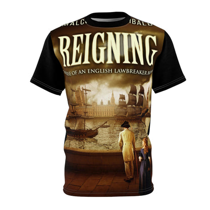 Reigning - Unisex All-Over Print Cut & Sew T-Shirt