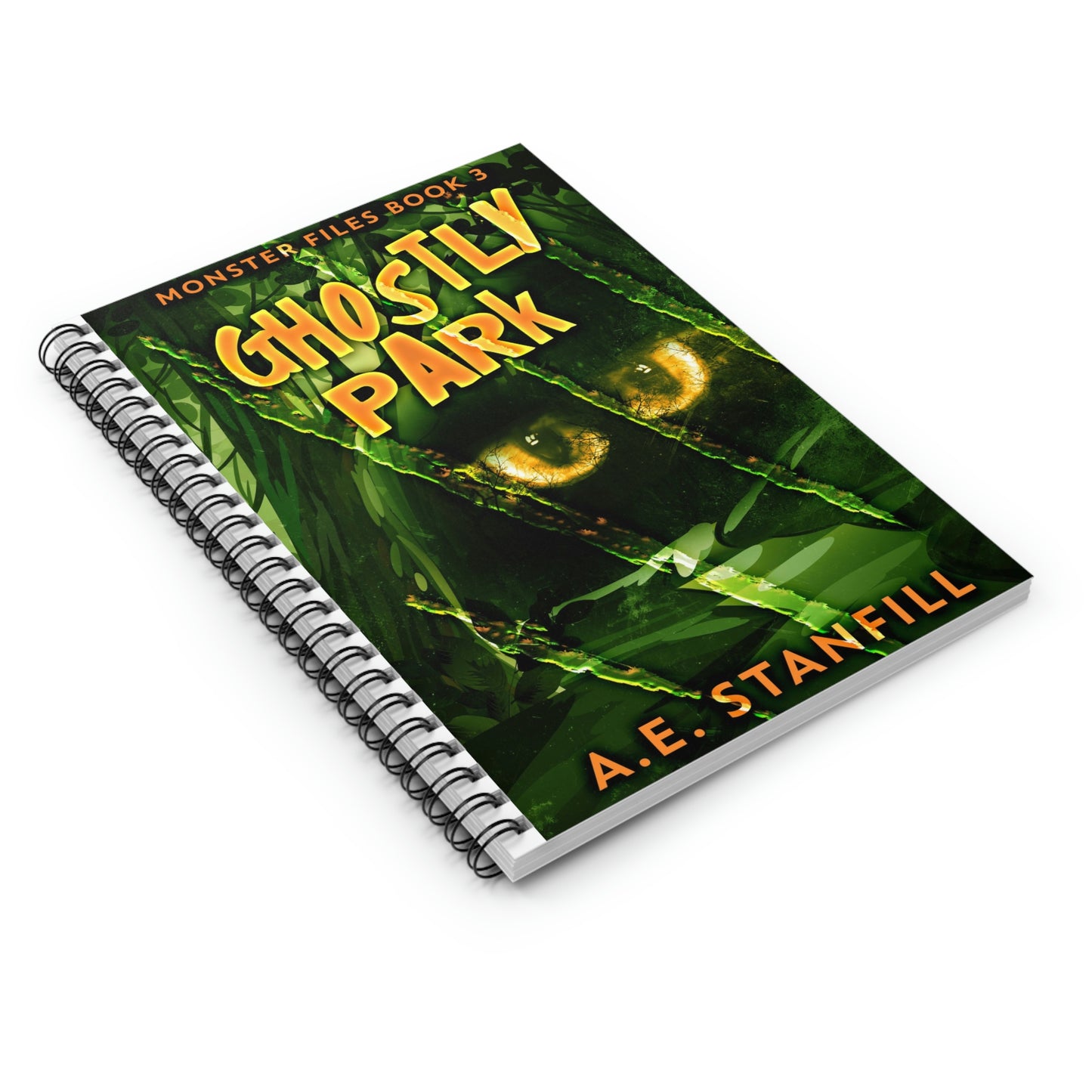 Ghostly Park - Spiral Notebook