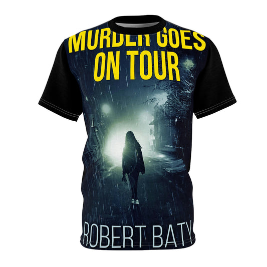Murder Goes On Tour - Unisex All-Over Print Cut & Sew T-Shirt
