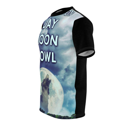 Day Moon Howl - Unisex All-Over Print Cut & Sew T-Shirt