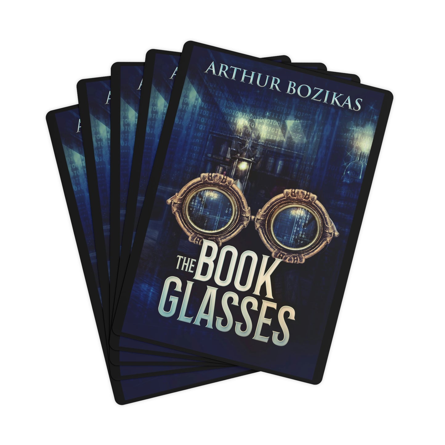 The Book Glasses - Playing Cards