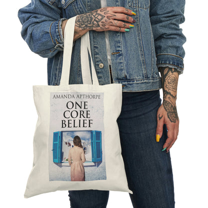 One Core Belief - Natural Tote Bag