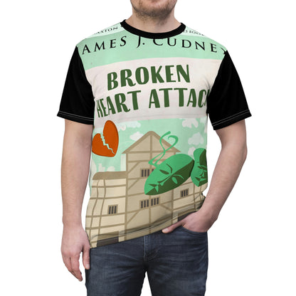 Broken Heart Attack - Unisex All-Over Print Cut & Sew T-Shirt