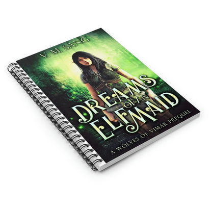 Dreams Of An Elf Maid - Spiral Notebook