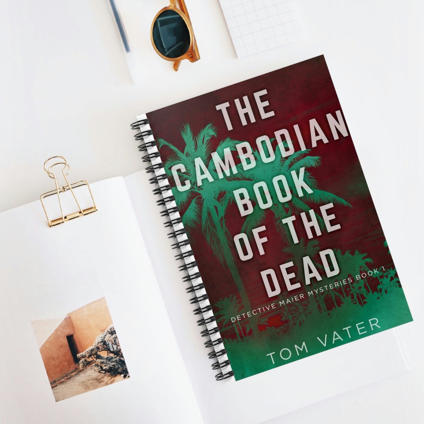 The Cambodian Book Of The Dead - Spiral Notebook