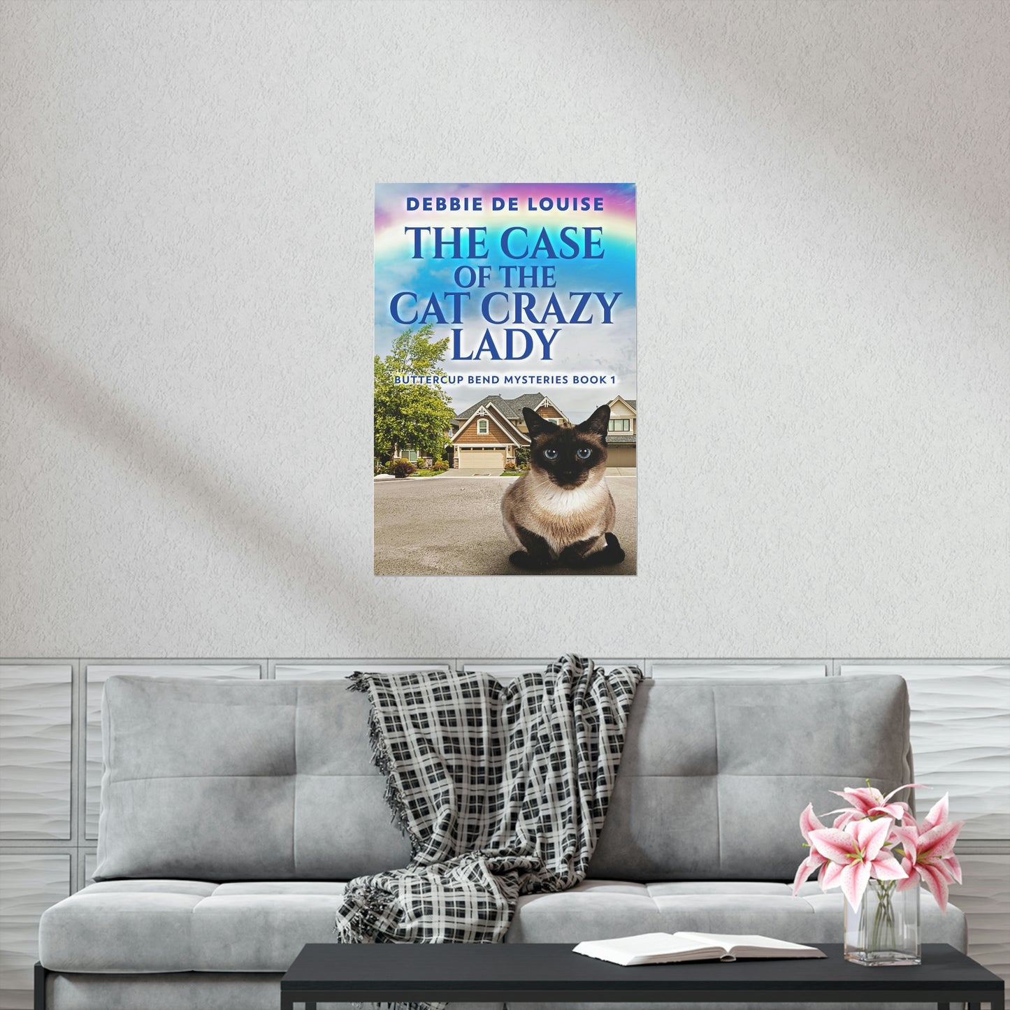 The Case Of The Cat Crazy Lady - Matte Poster