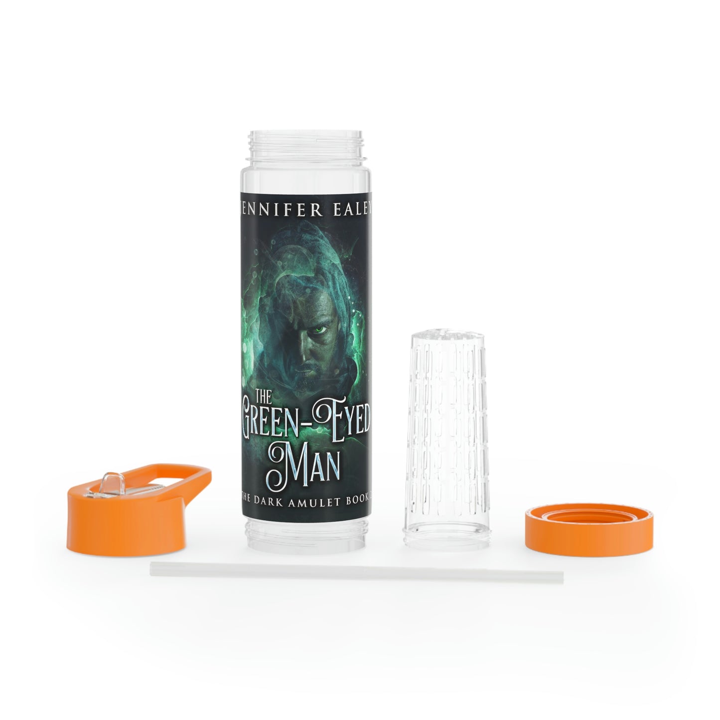 The Green-Eyed Man - Infuser Water Bottle