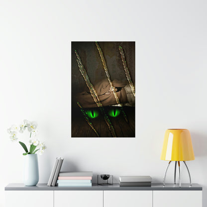 There's Something Under My Bed - Matte Poster