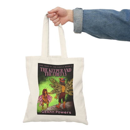 The Keeper And The Firefly - Natural Tote Bag
