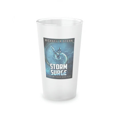 Storm Surge - Frosted Pint Glass