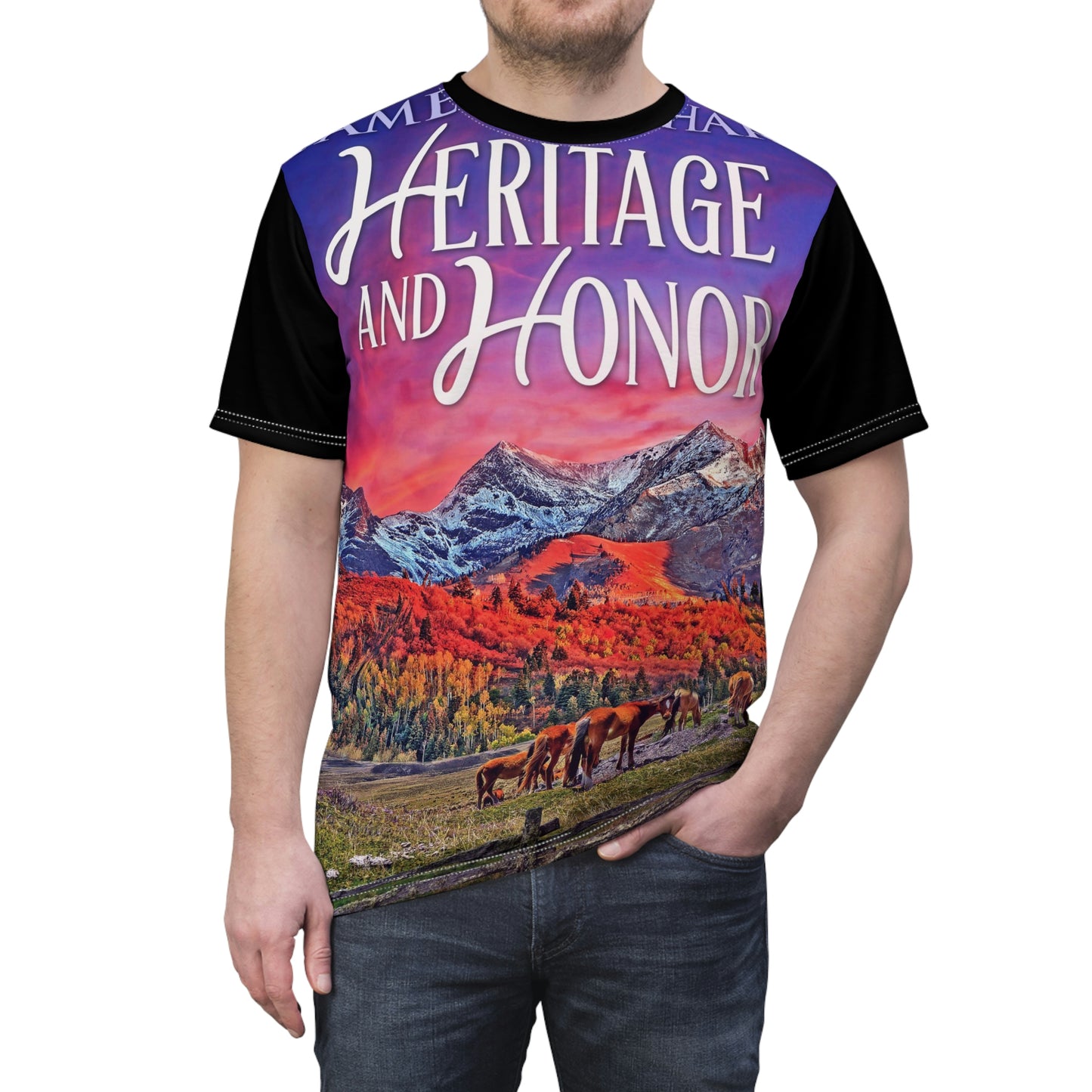 Heritage And Honor - Unisex All-Over Print Cut & Sew T-Shirt