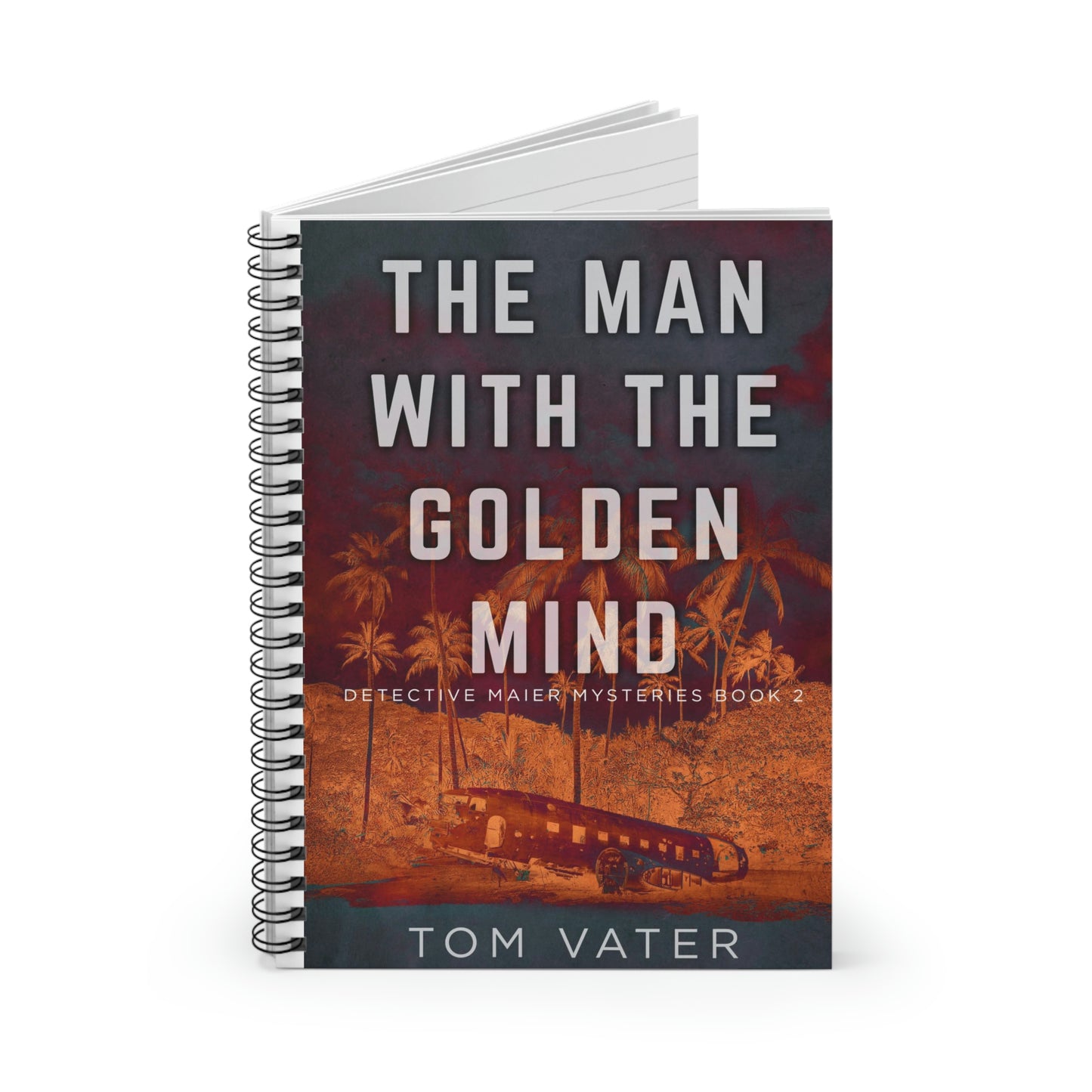 The Man With The Golden Mind - Spiral Notebook