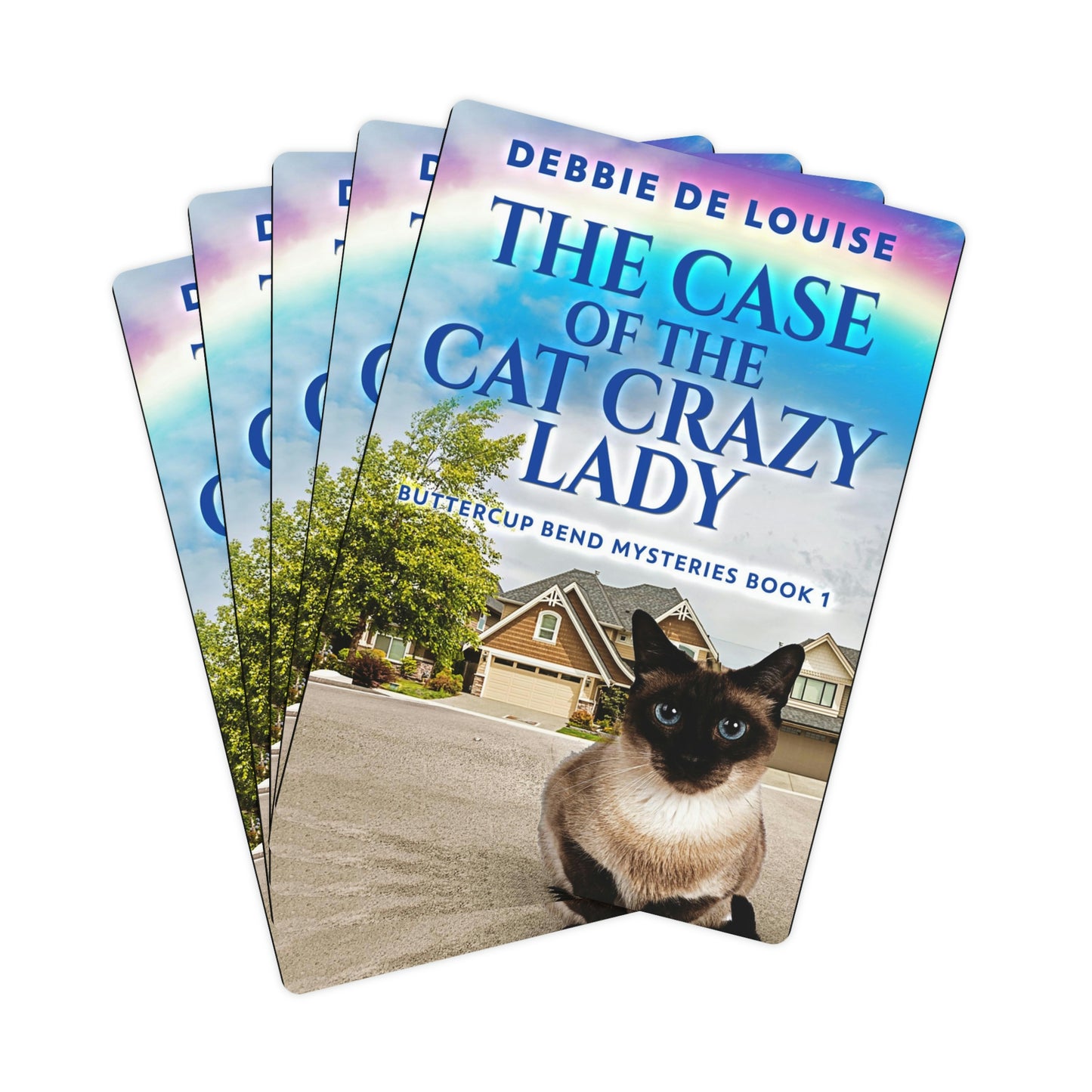 The Case Of The Cat Crazy Lady - Playing Cards