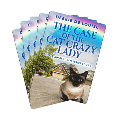 The Case Of The Cat Crazy Lady - Playing Cards
