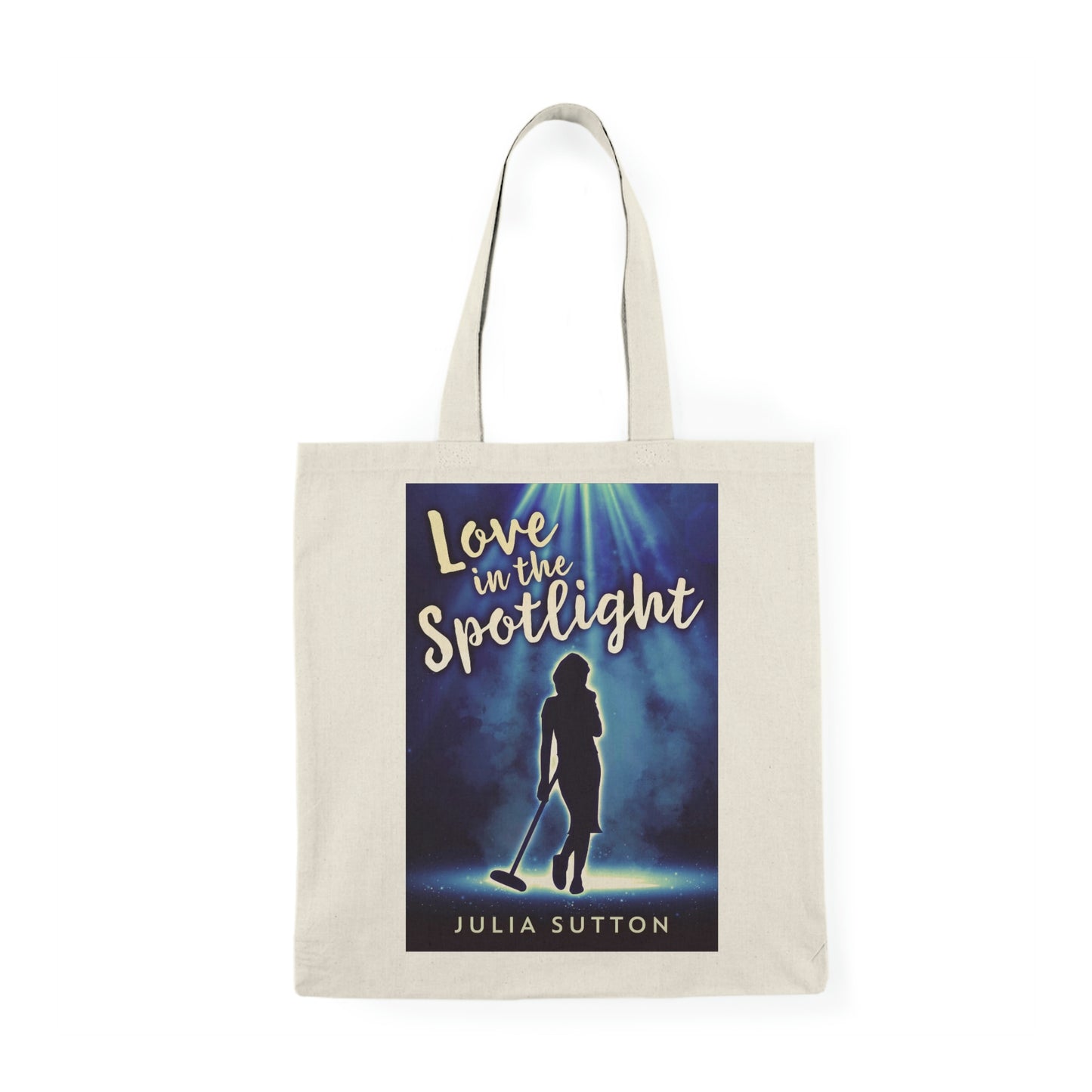 Love In The Spotlight  - Natural Tote Bag