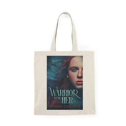 A Warrior For Her - Natural Tote Bag