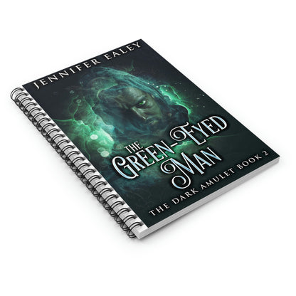 The Green-Eyed Man - Spiral Notebook