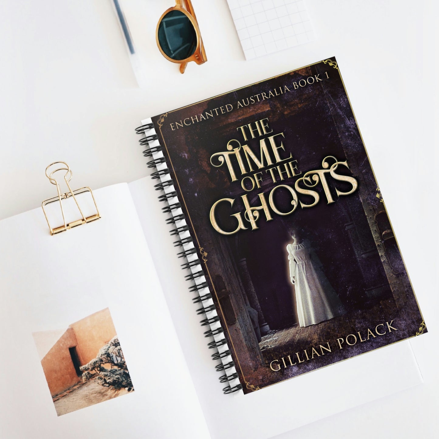 The Time Of The Ghosts - Spiral Notebook
