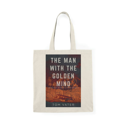 The Man With The Golden Mind - Natural Tote Bag