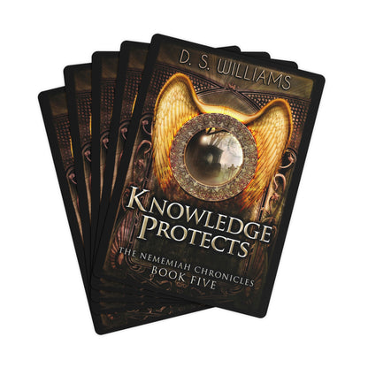 Knowledge Protects - Playing Cards