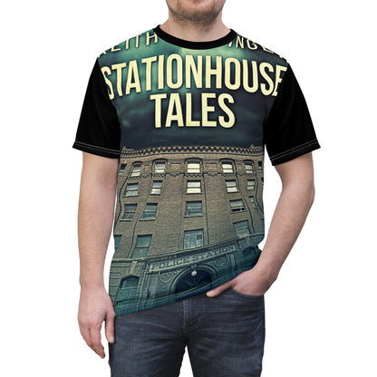 Stationhouse Tales - Unisex All-Over Print Cut & Sew T-Shirt