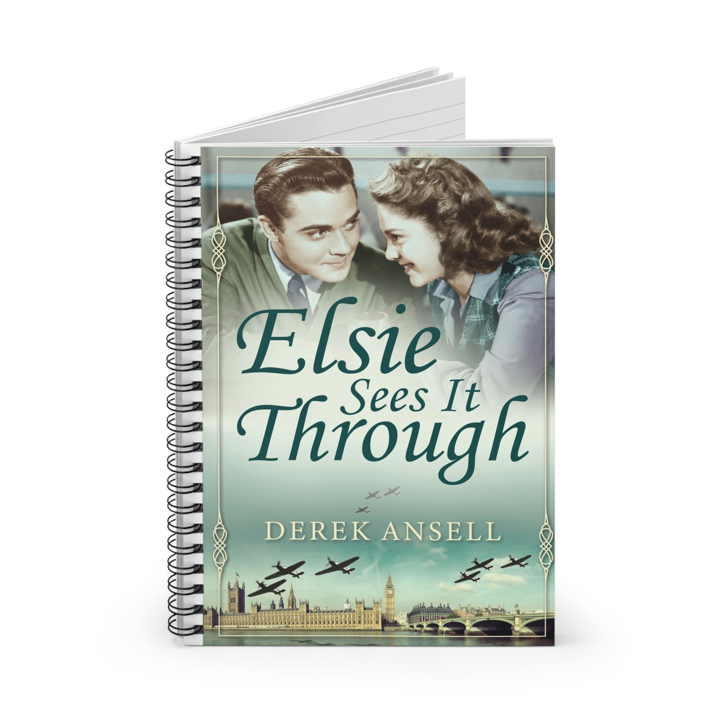 Elsie Sees It Through - Spiral Notebook