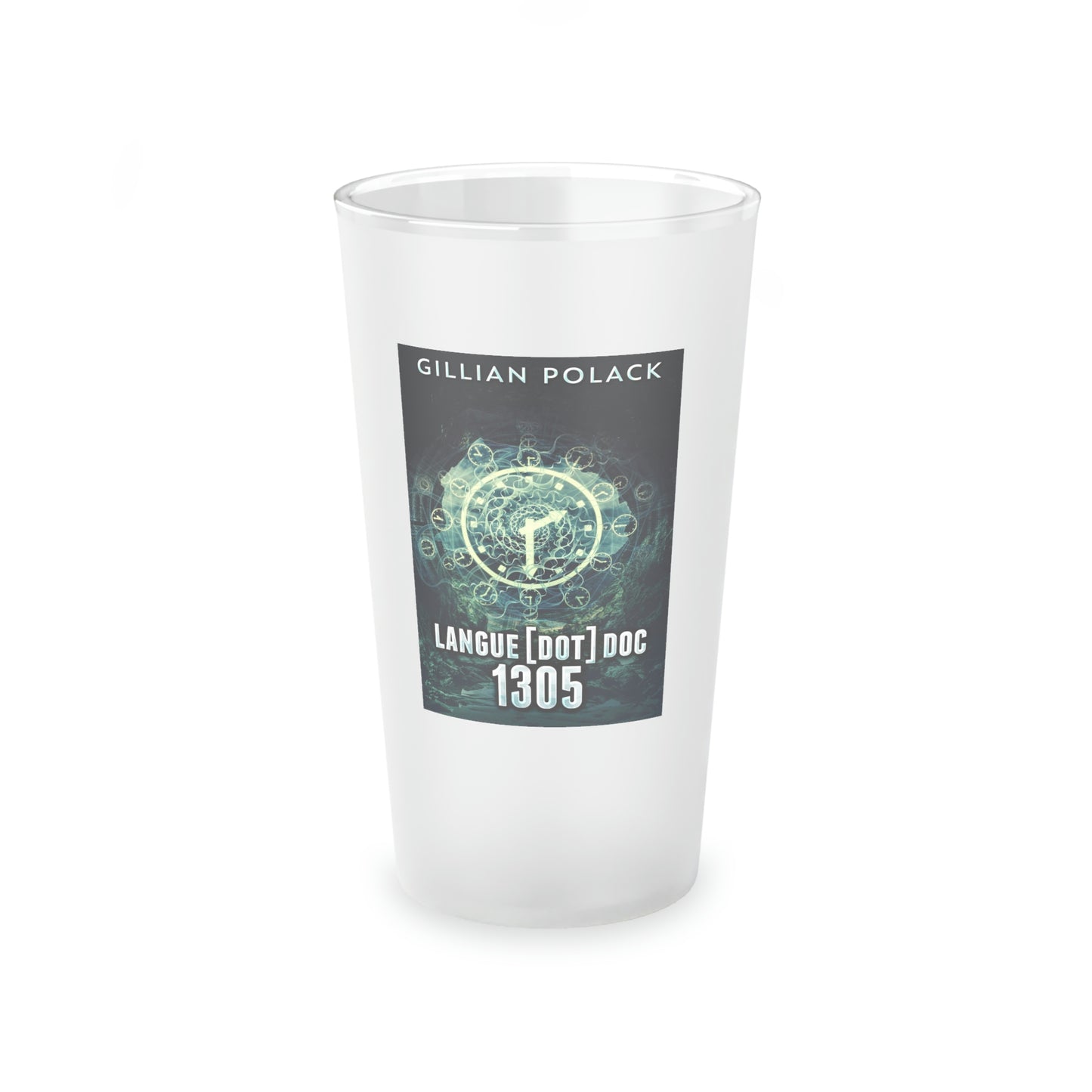 Langue[dot]doc 1305 - Frosted Pint Glass