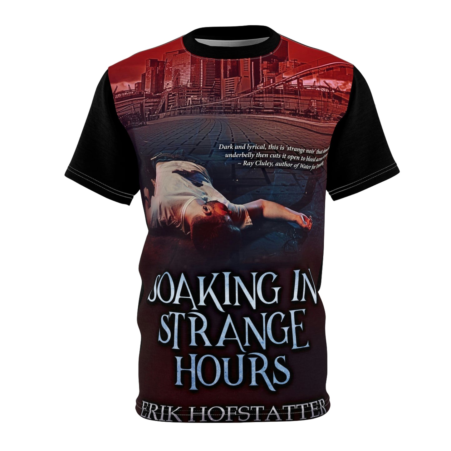 Soaking in Strange Hours - Unisex All-Over Print Cut & Sew T-Shirt
