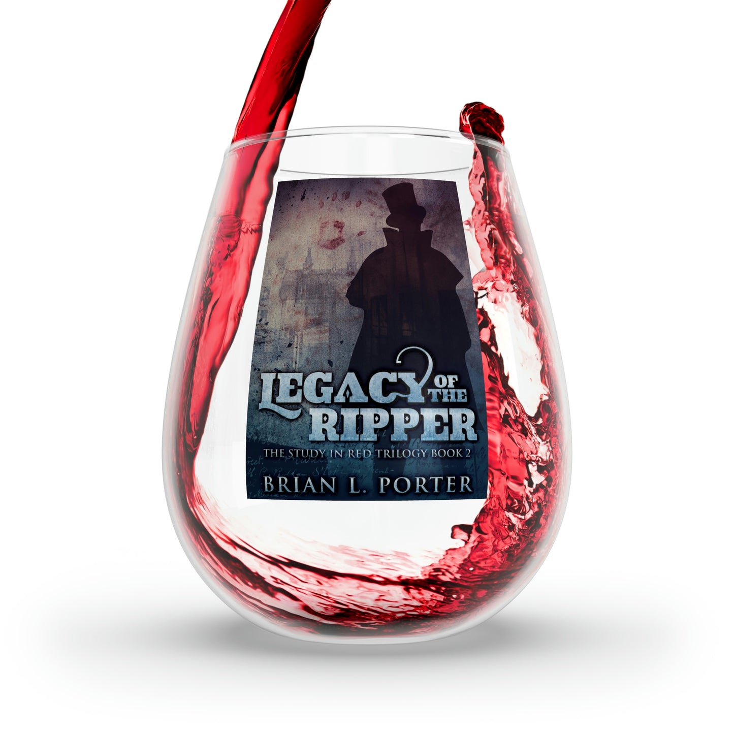 Legacy Of The Ripper - Stemless Wine Glass, 11.75oz