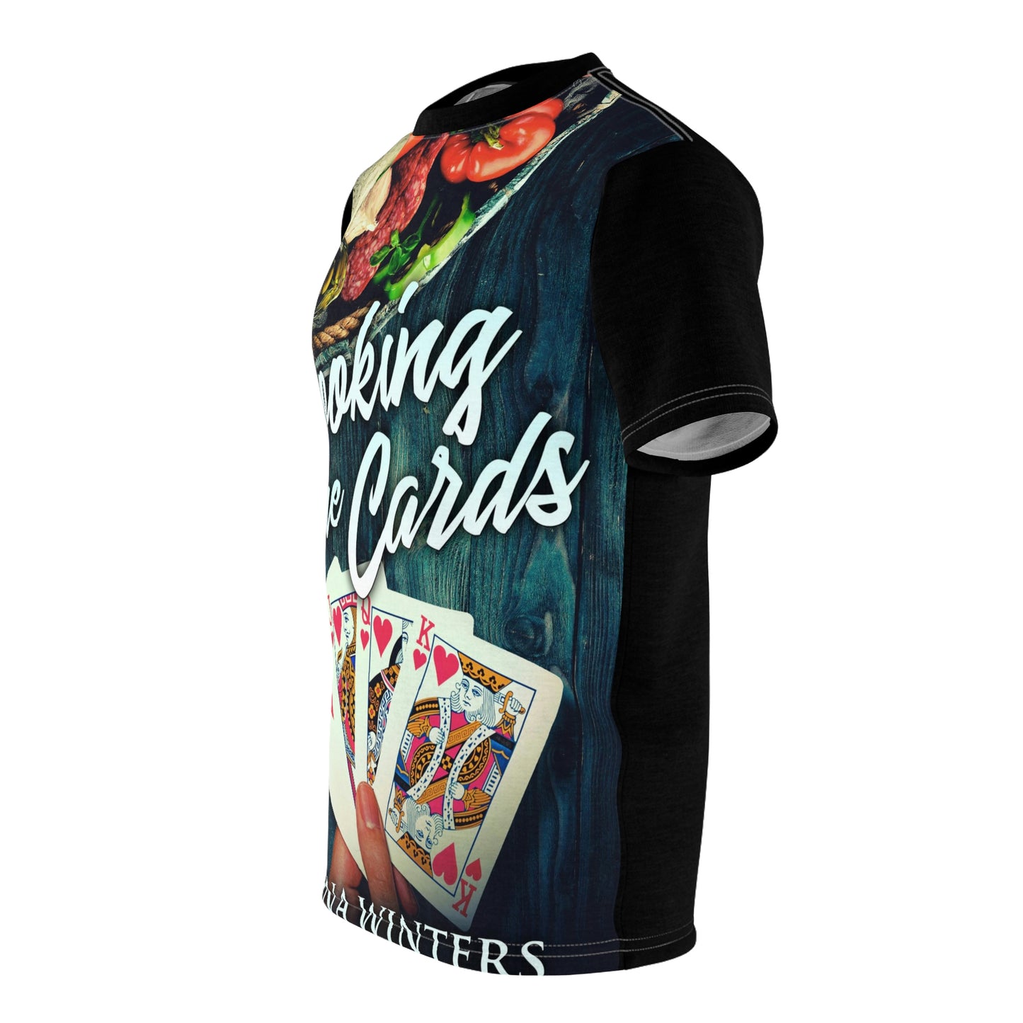 Cooking By The Cards - Unisex All-Over Print Cut & Sew T-Shirt