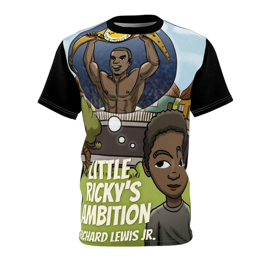 Little Ricky's Ambition - Unisex All-Over Print Cut & Sew T-Shirt