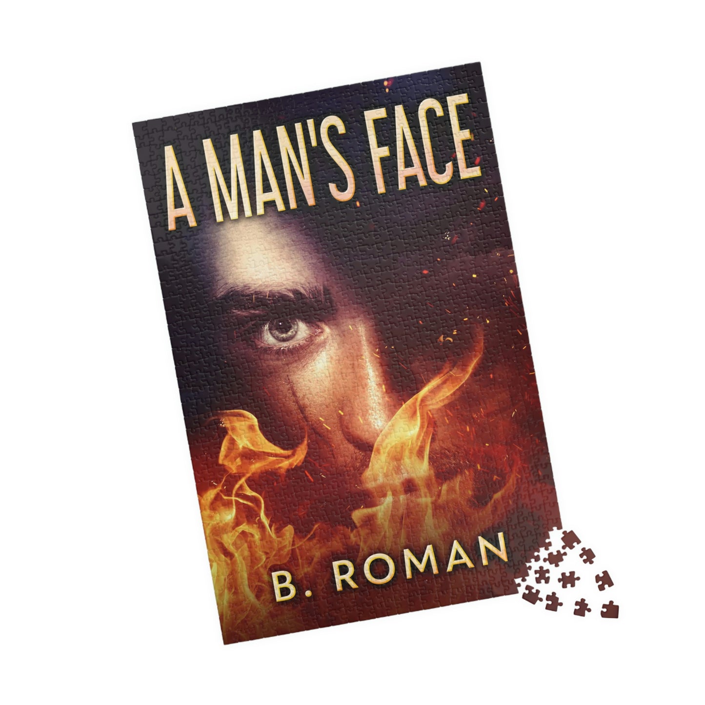 A Man's Face - 1000 Piece Jigsaw Puzzle
