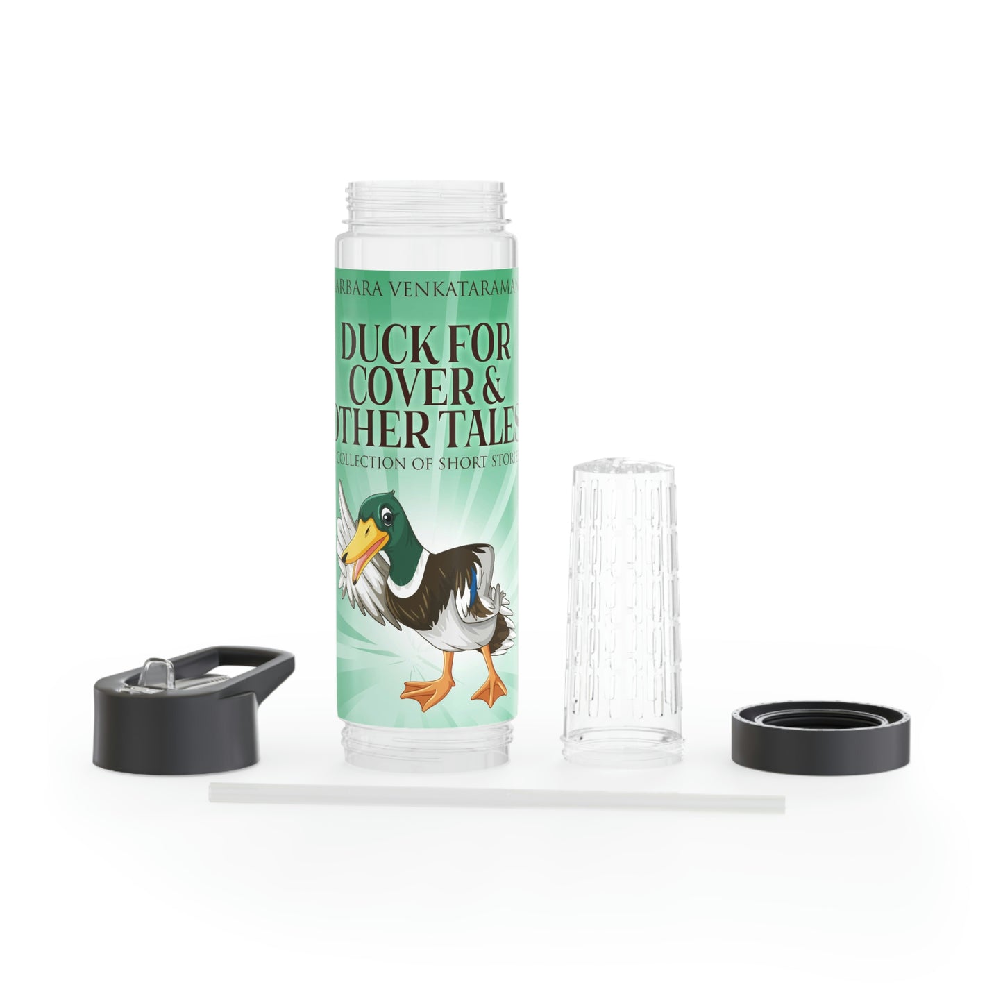 Duck For Cover & Other Tales - Infuser Water Bottle
