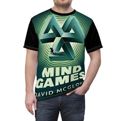 Mind Games - Unisex All-Over Print Cut & Sew T-Shirt