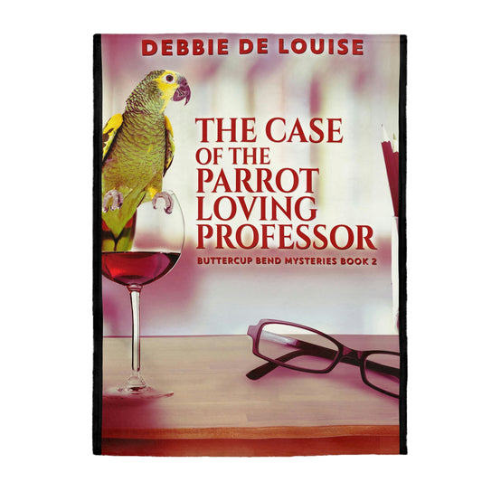 The Case of the Parrot Loving Professor - Velveteen Plush Blanket
